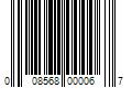 Barcode Image for UPC code 008568000067