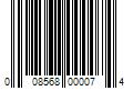 Barcode Image for UPC code 008568000074