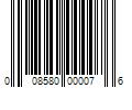 Barcode Image for UPC code 008580000076