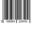 Barcode Image for UPC code 0085854226400