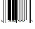 Barcode Image for UPC code 008586000063