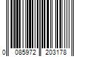 Barcode Image for UPC code 0085972203178