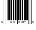 Barcode Image for UPC code 008600000420