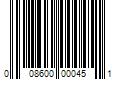 Barcode Image for UPC code 008600000451