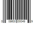 Barcode Image for UPC code 008600000499