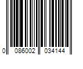 Barcode Image for UPC code 0086002034144