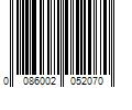 Barcode Image for UPC code 0086002052070