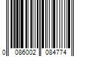 Barcode Image for UPC code 0086002084774