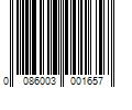 Barcode Image for UPC code 0086003001657