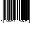 Barcode Image for UPC code 0086003002425