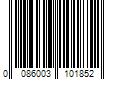 Barcode Image for UPC code 0086003101852