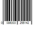 Barcode Image for UPC code 0086003255142