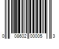 Barcode Image for UPC code 008602000053