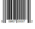 Barcode Image for UPC code 008607000072