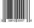 Barcode Image for UPC code 008610000076