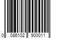 Barcode Image for UPC code 00861029000118