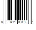 Barcode Image for UPC code 008620000011