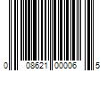 Barcode Image for UPC code 008621000065