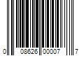 Barcode Image for UPC code 008626000077