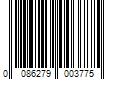 Barcode Image for UPC code 0086279003775