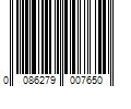 Barcode Image for UPC code 0086279007650