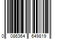 Barcode Image for UPC code 0086364649819