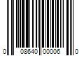 Barcode Image for UPC code 008640000060