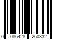 Barcode Image for UPC code 0086428260332