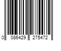 Barcode Image for UPC code 0086429275472