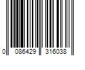 Barcode Image for UPC code 0086429316038