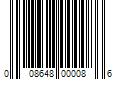 Barcode Image for UPC code 008648000086