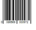 Barcode Image for UPC code 0086569000972