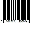 Barcode Image for UPC code 0086569205834