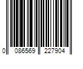 Barcode Image for UPC code 0086569227904