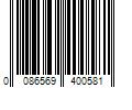 Barcode Image for UPC code 0086569400581