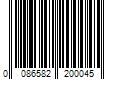 Barcode Image for UPC code 0086582200045