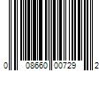 Barcode Image for UPC code 008660007292