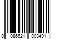 Barcode Image for UPC code 0086621003491