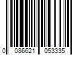 Barcode Image for UPC code 0086621053335