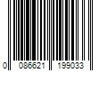 Barcode Image for UPC code 0086621199033