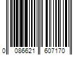 Barcode Image for UPC code 0086621607170