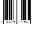 Barcode Image for UPC code 0086621751132