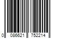 Barcode Image for UPC code 0086621752214