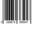 Barcode Image for UPC code 0086679365947