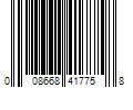 Barcode Image for UPC code 008668417758