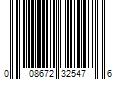 Barcode Image for UPC code 008672325476