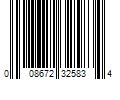 Barcode Image for UPC code 008672325834