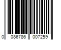 Barcode Image for UPC code 0086786007259