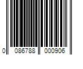 Barcode Image for UPC code 0086788000906