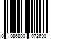 Barcode Image for UPC code 0086800072690